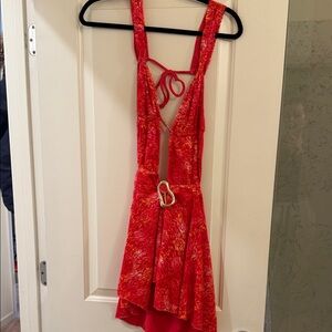 Outcast Red Lace Dress